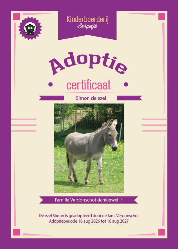 Kinderboerderij adoptie